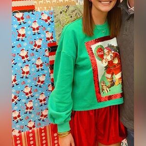 QOS Christmas Coca Cola pullover!!